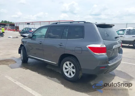 2012 Toyota Highlander Base V6 из США, поврежденный, VIN 5TDZK3EH6CS087910